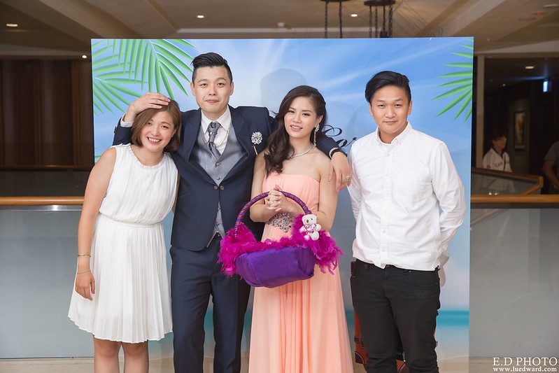 [婚攝] Ethan＆Cora 婚禮紀錄｜福容大飯店淡水漁人碼頭