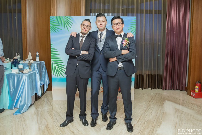 [婚攝] Ethan＆Cora 婚禮紀錄｜福容大飯店淡水漁人碼頭