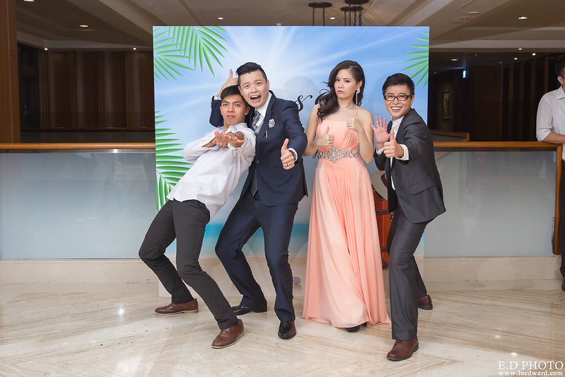 [婚攝] Ethan＆Cora 婚禮紀錄｜福容大飯店淡水漁人碼頭