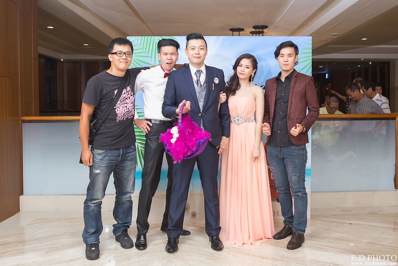 [婚攝] Ethan＆Cora 婚禮紀錄｜福容大飯店淡水漁人碼頭