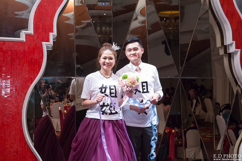 [台中婚攝] 毓炤＆之傑 婚禮紀錄｜中橋婚宴會館
