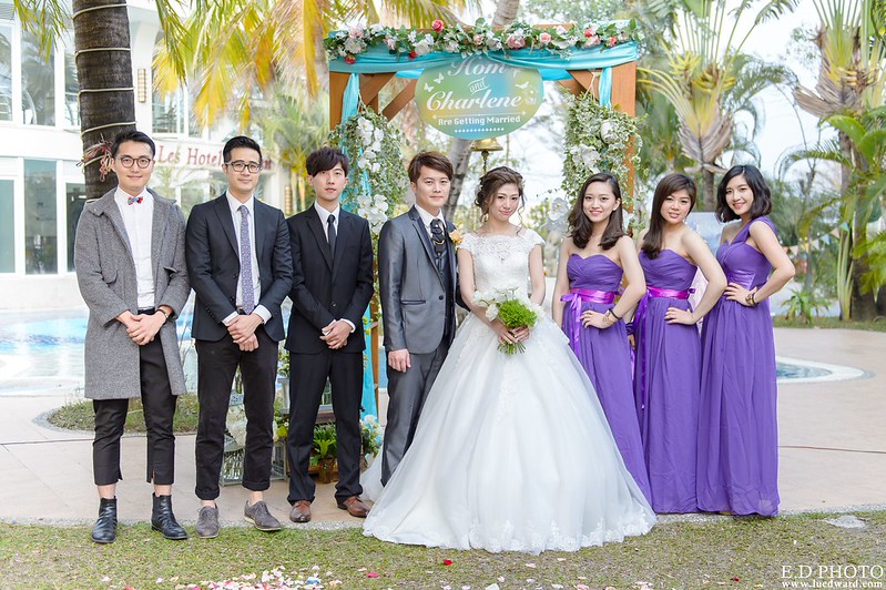 [台南婚攝] Hom＆Charlene  婚禮紀錄｜台南商務會館