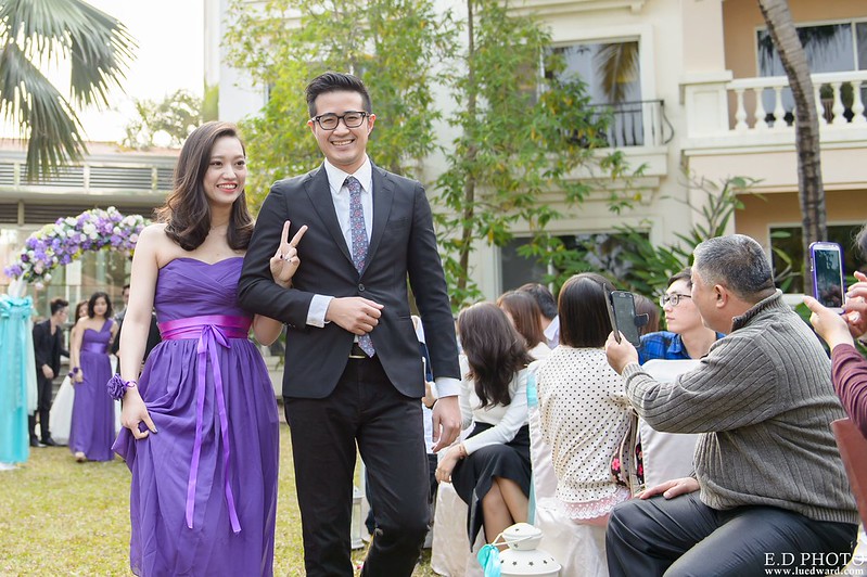 [台南婚攝] Hom＆Charlene  婚禮紀錄｜台南商務會館