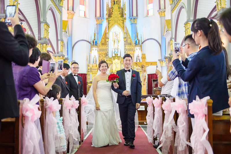 [高雄婚攝] Alan＆Nana  婚禮紀錄｜玫瑰聖母教座｜寒軒國際大飯店