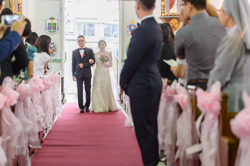 [高雄婚攝] Alan＆Nana  婚禮紀錄｜玫瑰聖母教座｜寒軒國際大飯店