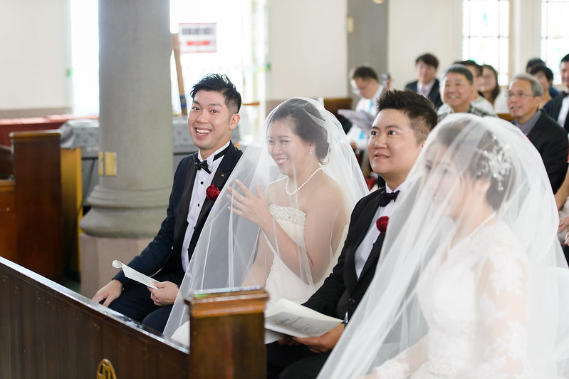 [高雄婚攝] Alan＆Nana  婚禮紀錄｜玫瑰聖母教座｜寒軒國際大飯店