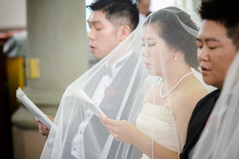 [高雄婚攝] Alan＆Nana  婚禮紀錄｜玫瑰聖母教座｜寒軒國際大飯店
