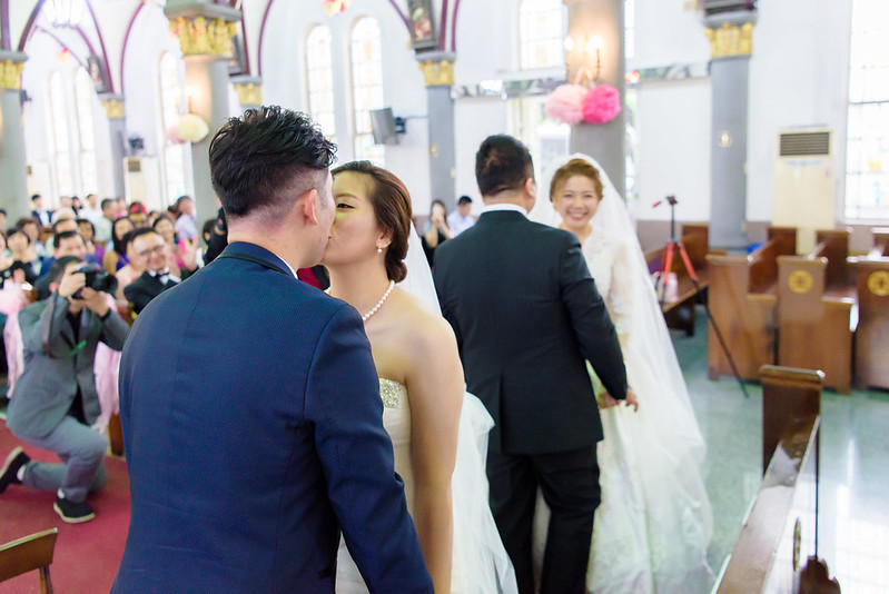 [高雄婚攝] Alan＆Nana  婚禮紀錄｜玫瑰聖母教座｜寒軒國際大飯店