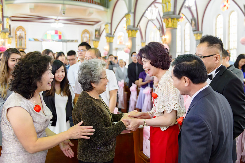 [高雄婚攝] Alan＆Nana  婚禮紀錄｜玫瑰聖母教座｜寒軒國際大飯店