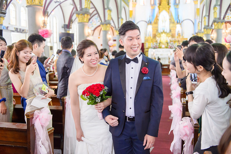 [高雄婚攝] Alan＆Nana  婚禮紀錄｜玫瑰聖母教座｜寒軒國際大飯店
