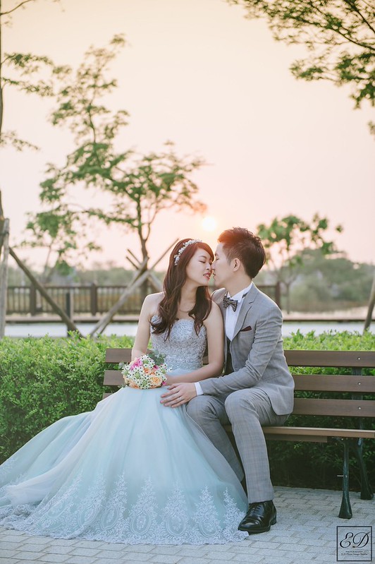 [自助婚紗] Justin＆Eve｜奇美博物館｜七股鹽山