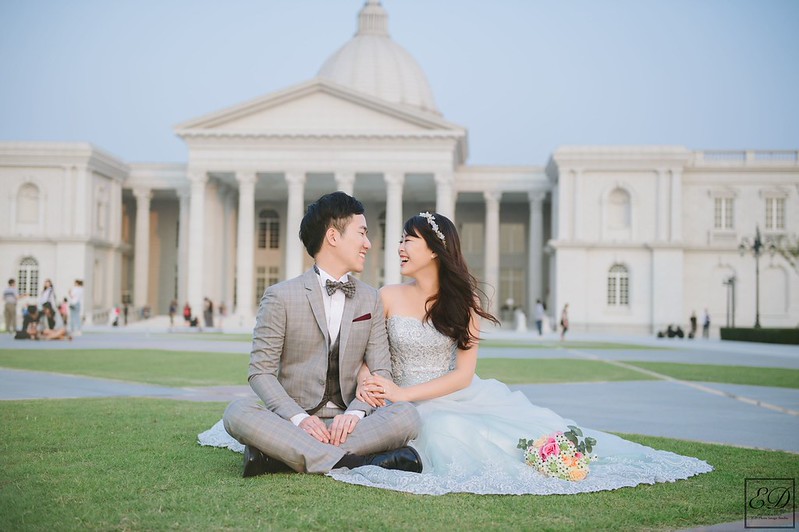 [自助婚紗] Justin＆Eve｜奇美博物館｜七股鹽山