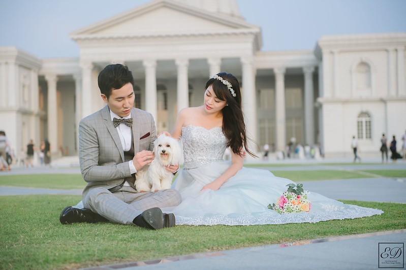 [自助婚紗] Justin＆Eve｜奇美博物館｜七股鹽山