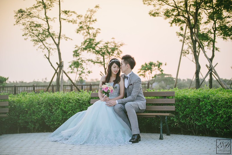[自助婚紗] Justin＆Eve｜奇美博物館｜七股鹽山