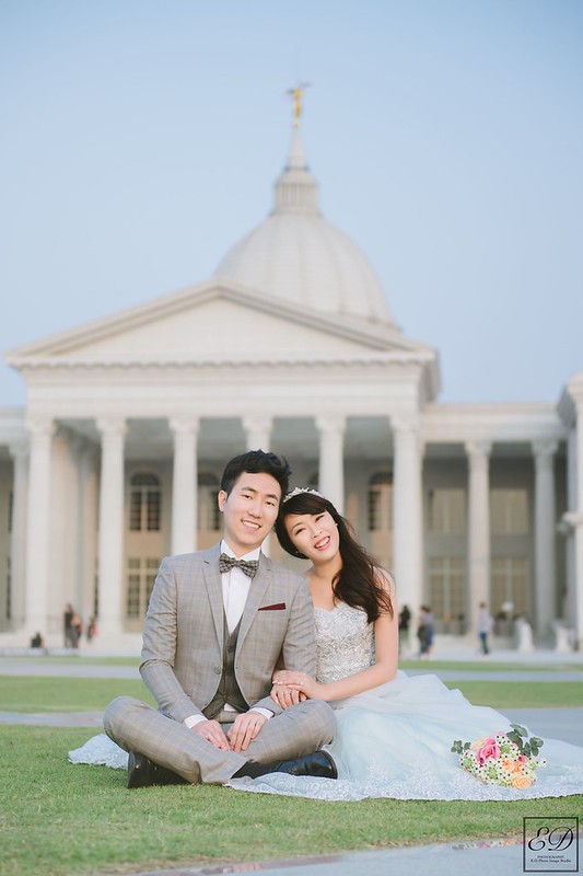 [自助婚紗] Justin＆Eve｜奇美博物館｜七股鹽山
