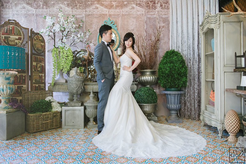 [自助婚紗] Justin＆Eve｜奇美博物館｜七股鹽山