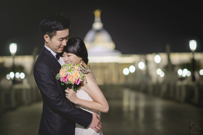 [自助婚紗] Justin＆Eve｜奇美博物館｜七股鹽山