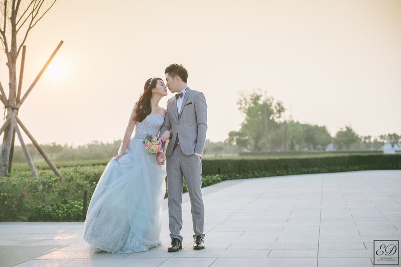 [自助婚紗] Justin＆Eve｜奇美博物館｜七股鹽山