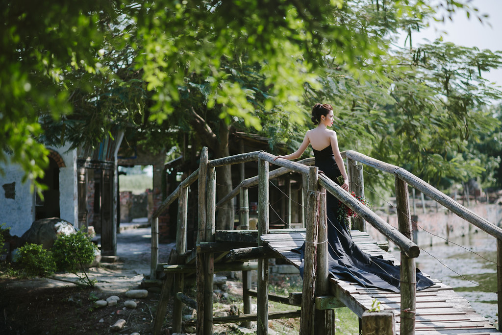 [自助婚紗] 家立＆家伶｜鹿耳門聖母廟｜白鷺灣｜老塘湖藝術村