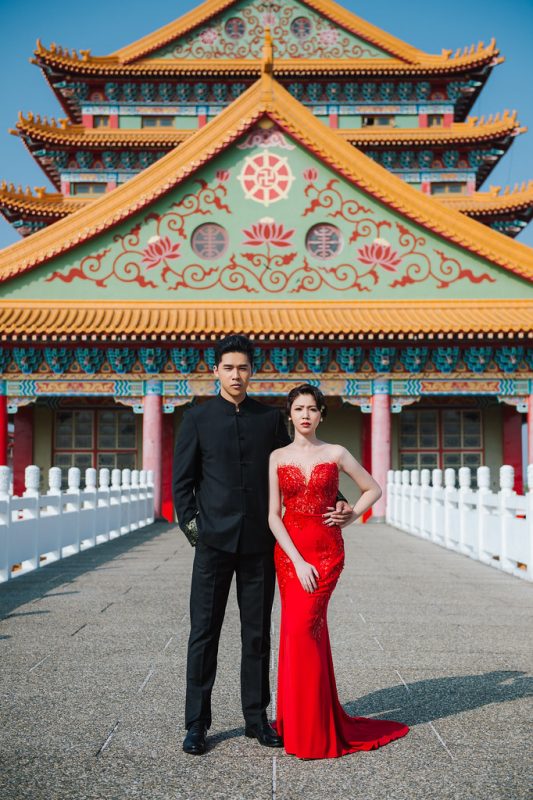 [自助婚紗] 家立＆家伶｜鹿耳門聖母廟｜白鷺灣｜老塘湖藝術村