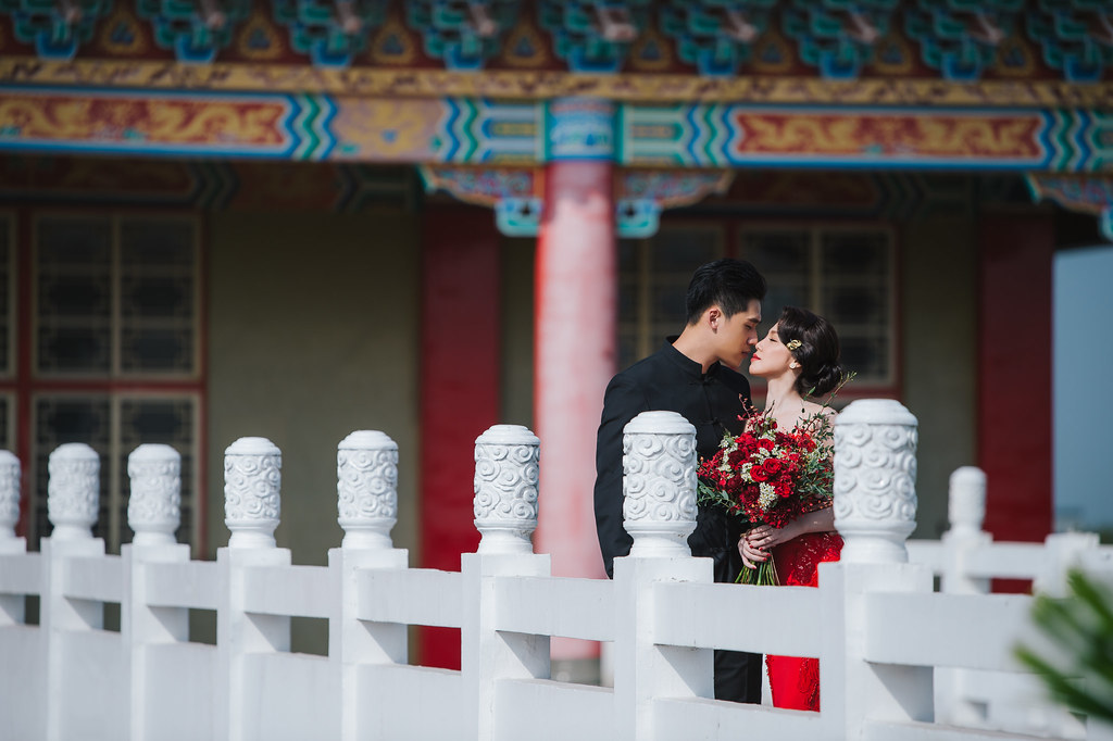 [自助婚紗] 家立＆家伶｜鹿耳門聖母廟｜白鷺灣｜老塘湖藝術村