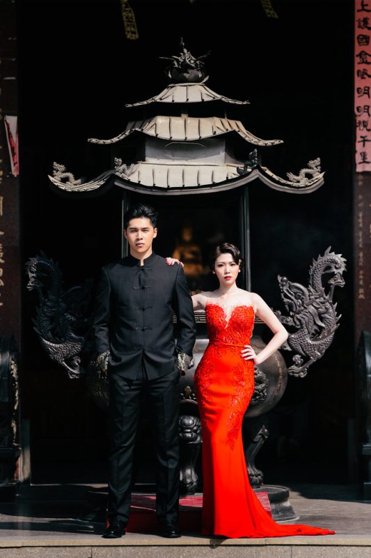 [自助婚紗] 家立＆家伶｜鹿耳門聖母廟｜白鷺灣｜老塘湖藝術村