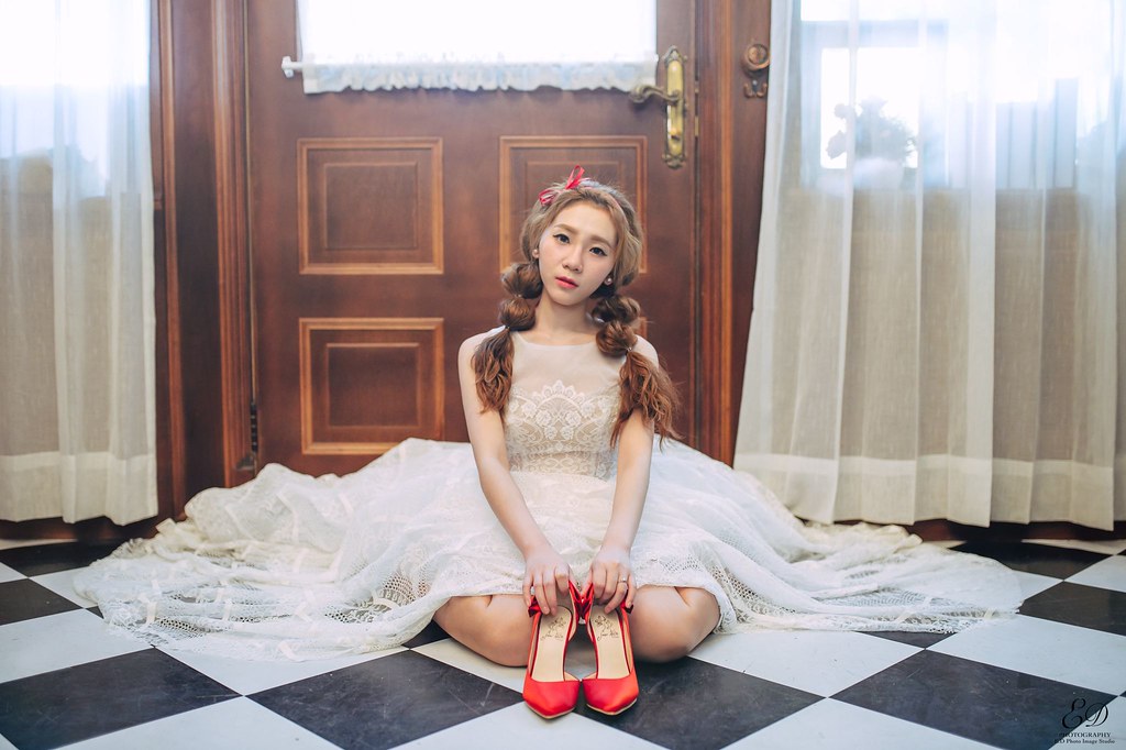 [自助婚紗] 光光＆杯杯｜奇美博物館