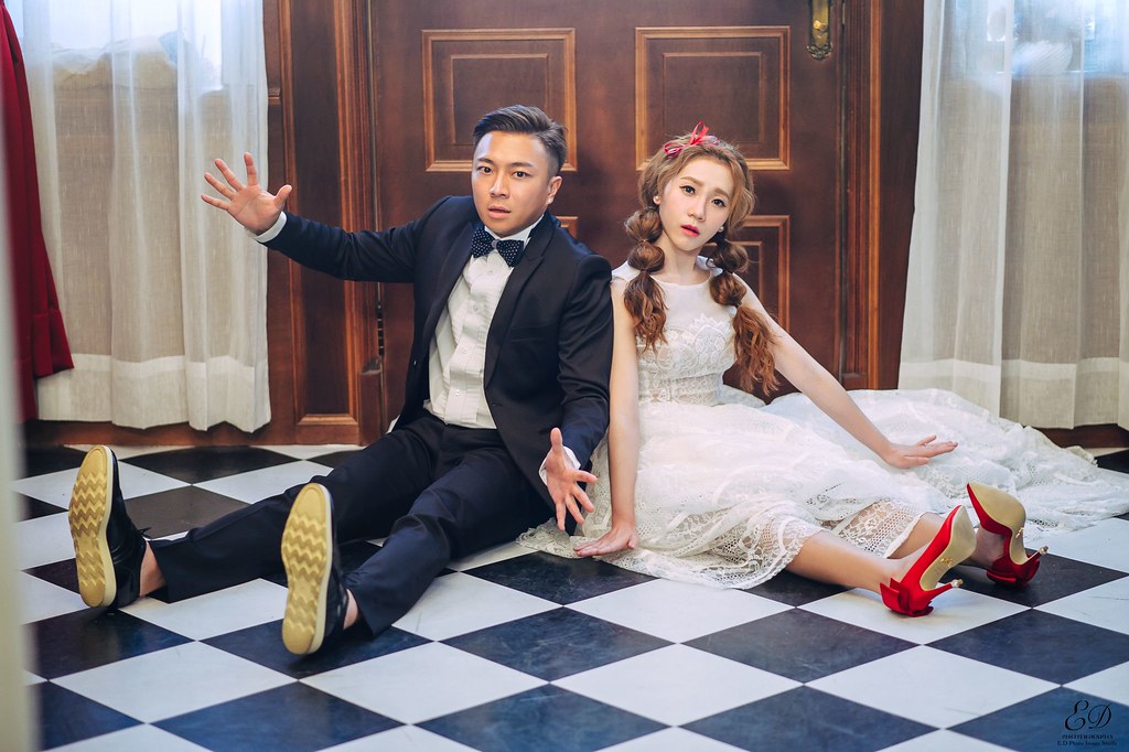 [自助婚紗] 光光＆杯杯｜奇美博物館