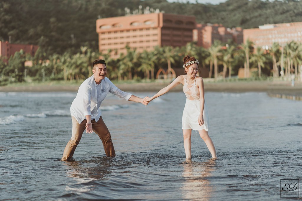 [自助婚紗] 俊力＆多多｜西子灣