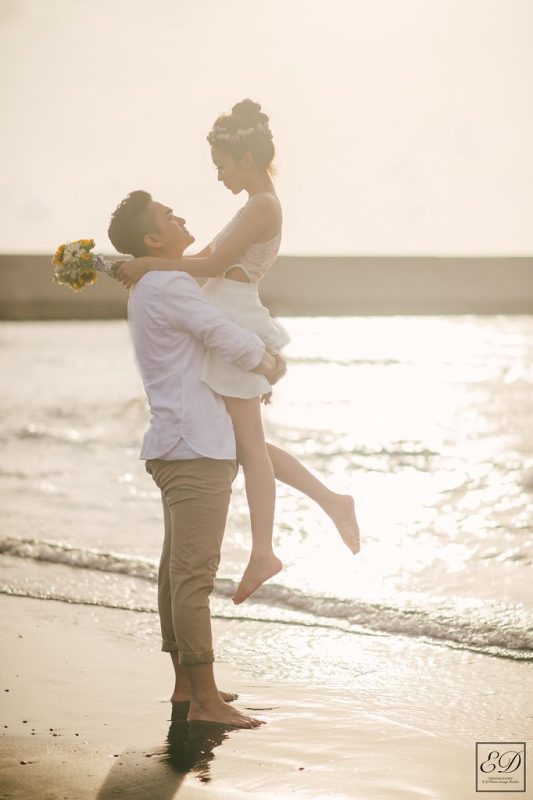 [自助婚紗] 俊力＆多多｜西子灣