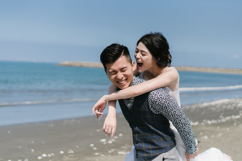 [自助婚紗] Guan＆Erin｜漁光島奇美博物館
