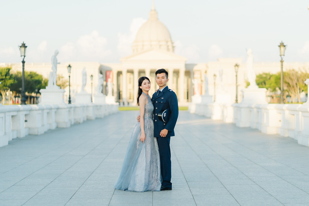 [自助婚紗] Guan＆Erin｜漁光島奇美博物館