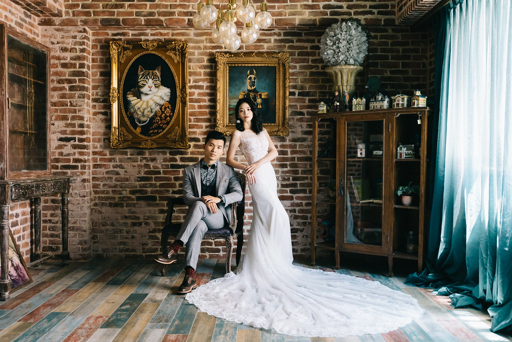 [自助婚紗] Guan＆Erin｜漁光島奇美博物館