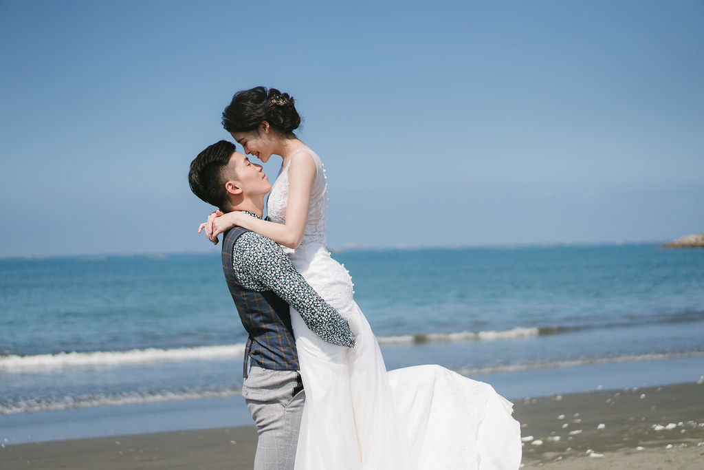 [自助婚紗] Guan＆Erin｜漁光島奇美博物館