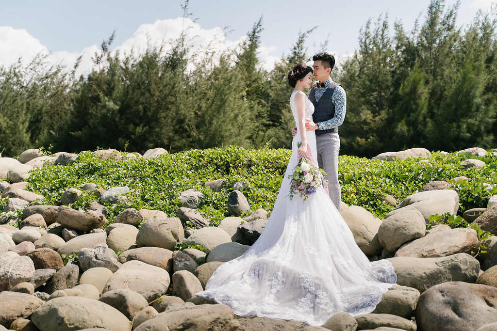 [自助婚紗] Guan＆Erin｜漁光島奇美博物館