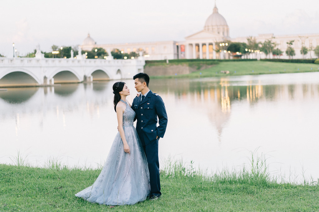 [自助婚紗] Guan＆Erin｜漁光島奇美博物館
