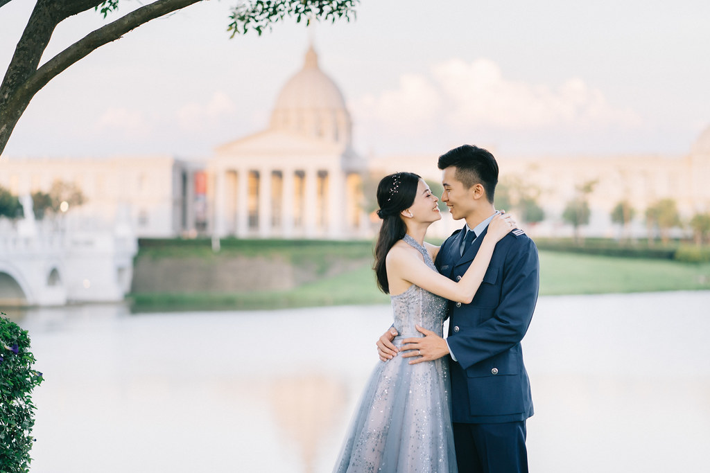 [自助婚紗] Guan＆Erin｜漁光島奇美博物館
