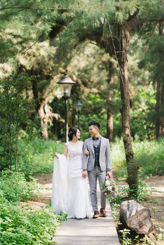 [自助婚紗] Guan＆Erin｜漁光島奇美博物館