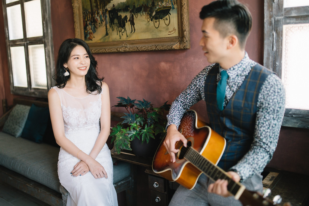 [自助婚紗] Guan＆Erin｜漁光島奇美博物館
