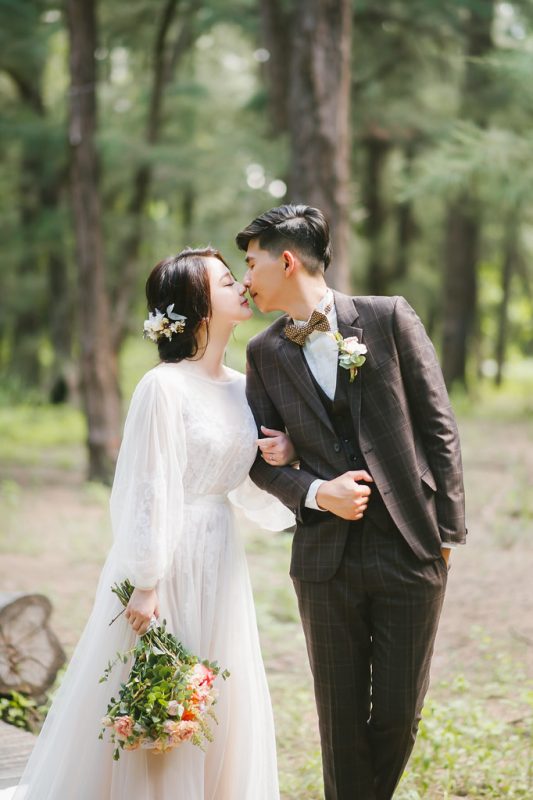 [自助婚紗] 奎元＆哲甄｜三文攝影棚｜漁光島｜奇美博物館