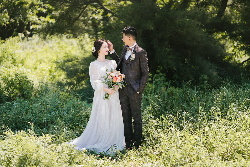 [自助婚紗] 奎元＆哲甄｜三文攝影棚｜漁光島｜奇美博物館
