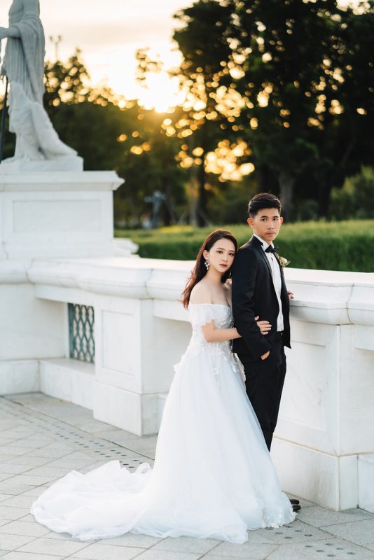 [自助婚紗] 奎元＆哲甄｜三文攝影棚｜漁光島｜奇美博物館