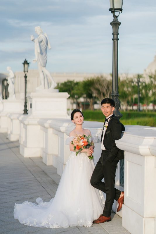 [自助婚紗] 奎元＆哲甄｜三文攝影棚｜漁光島｜奇美博物館