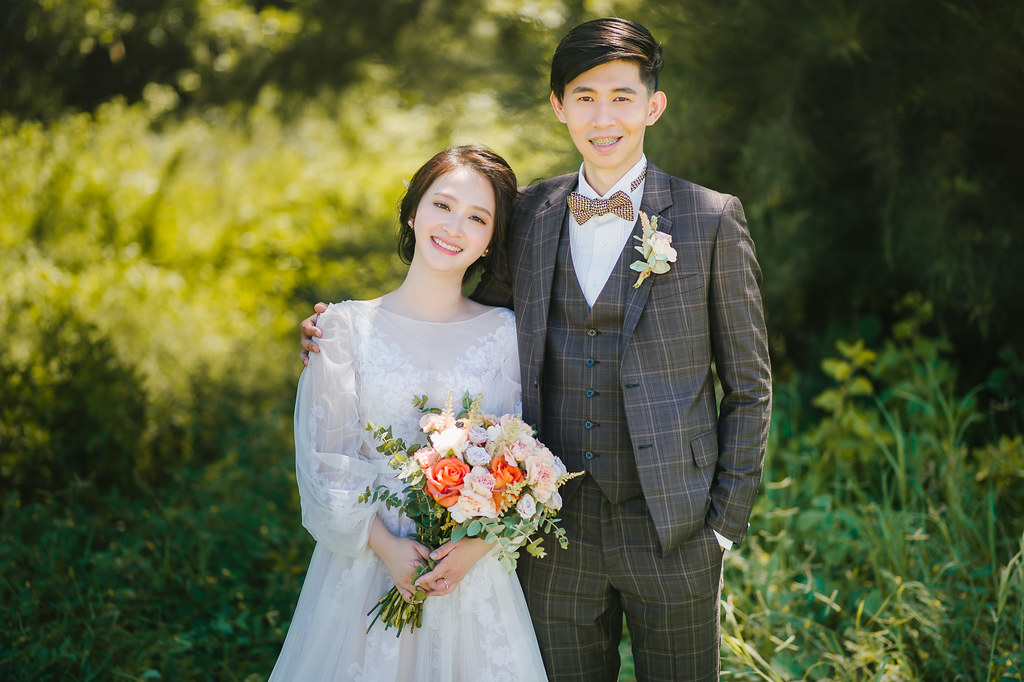 [自助婚紗] 奎元＆哲甄｜三文攝影棚｜漁光島｜奇美博物館