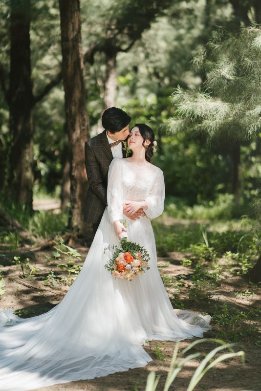[自助婚紗] 奎元＆哲甄｜三文攝影棚｜漁光島｜奇美博物館