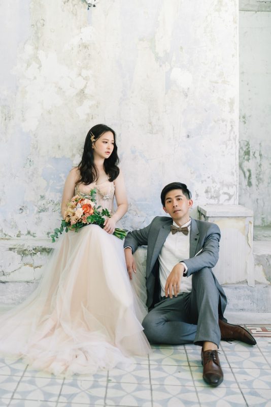 [自助婚紗] 奎元＆哲甄｜三文攝影棚｜漁光島｜奇美博物館