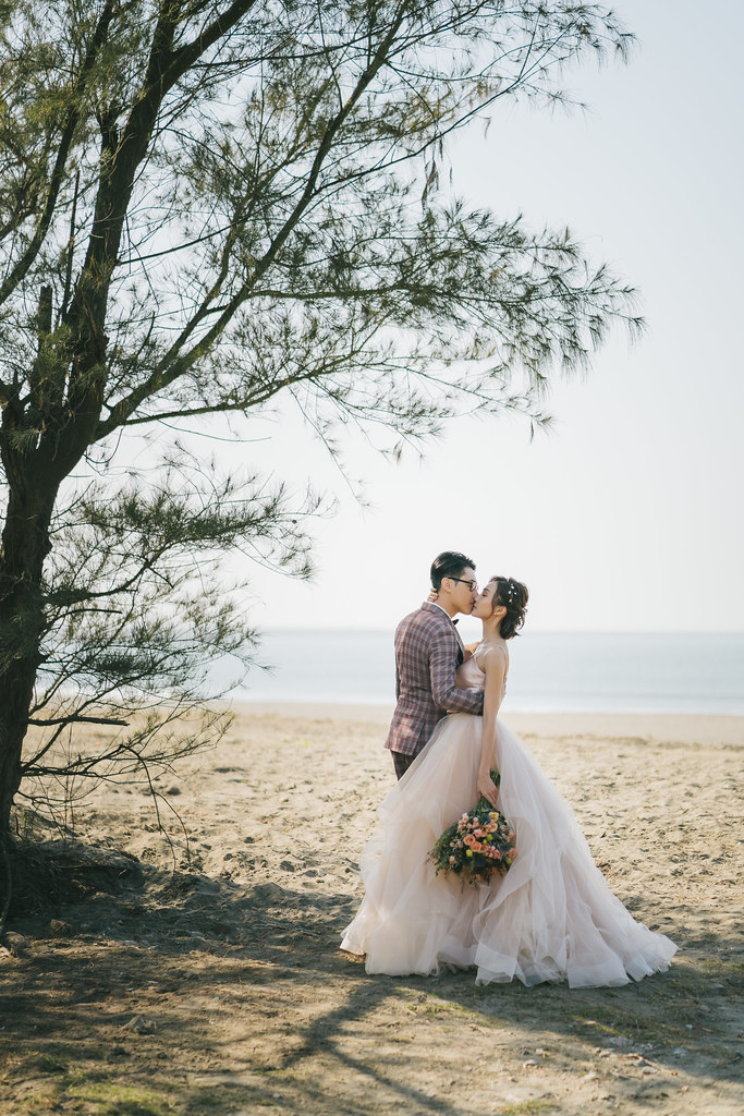 [自助婚紗] Huang＆Hsiang｜漁光島｜奇美博物館