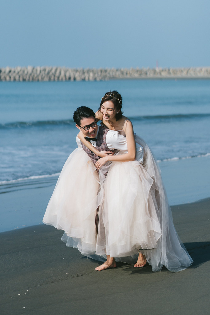 [自助婚紗] Huang＆Hsiang｜漁光島｜奇美博物館