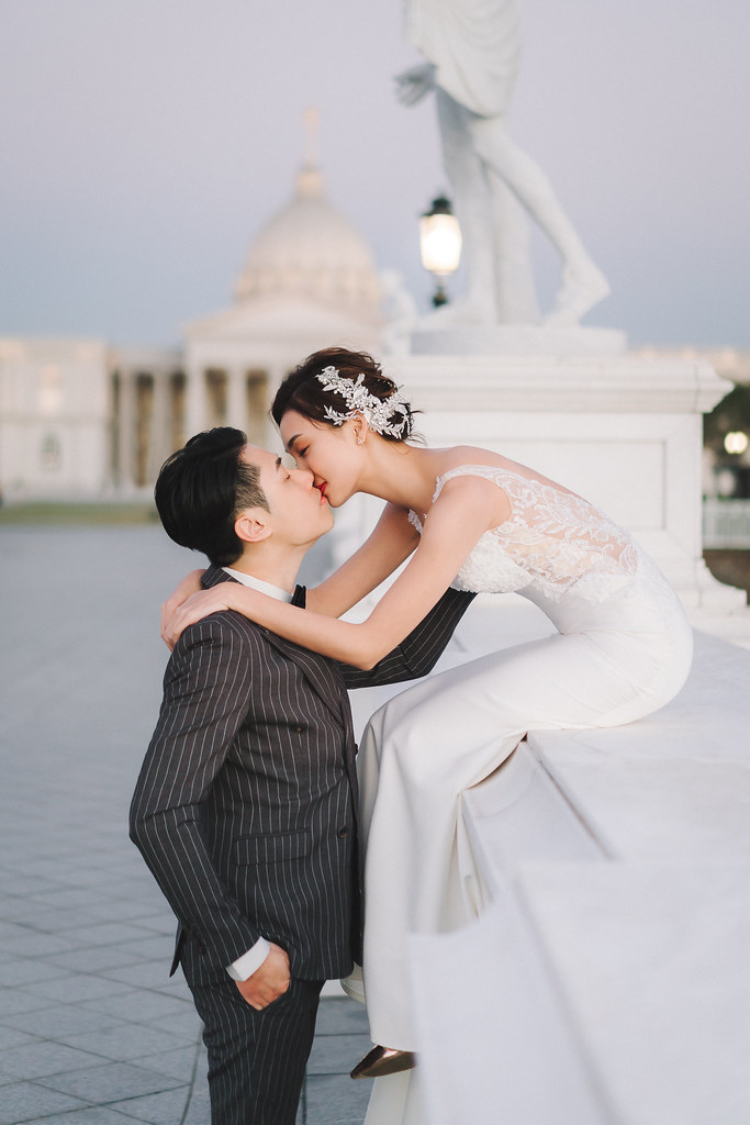 [自助婚紗] Huang＆Hsiang｜漁光島｜奇美博物館