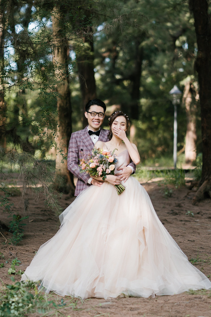 [自助婚紗] Huang＆Hsiang｜漁光島｜奇美博物館